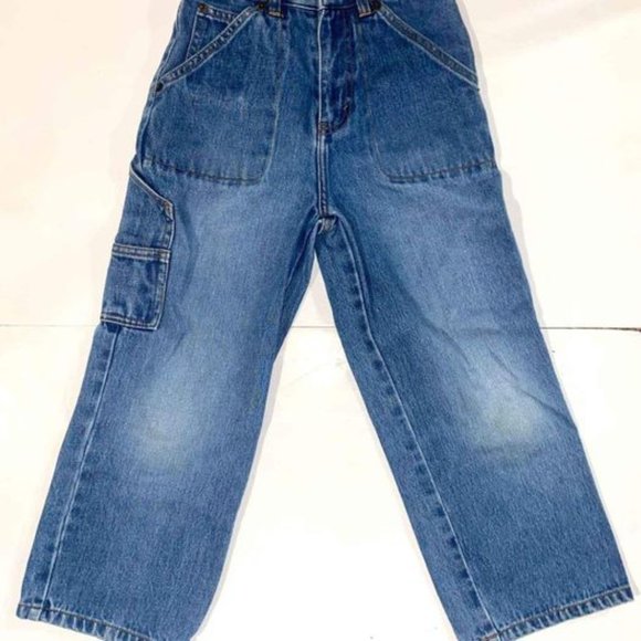 Boys Levi's Red Tab Blue Jeans- Size 7 - Picture 1 of 4